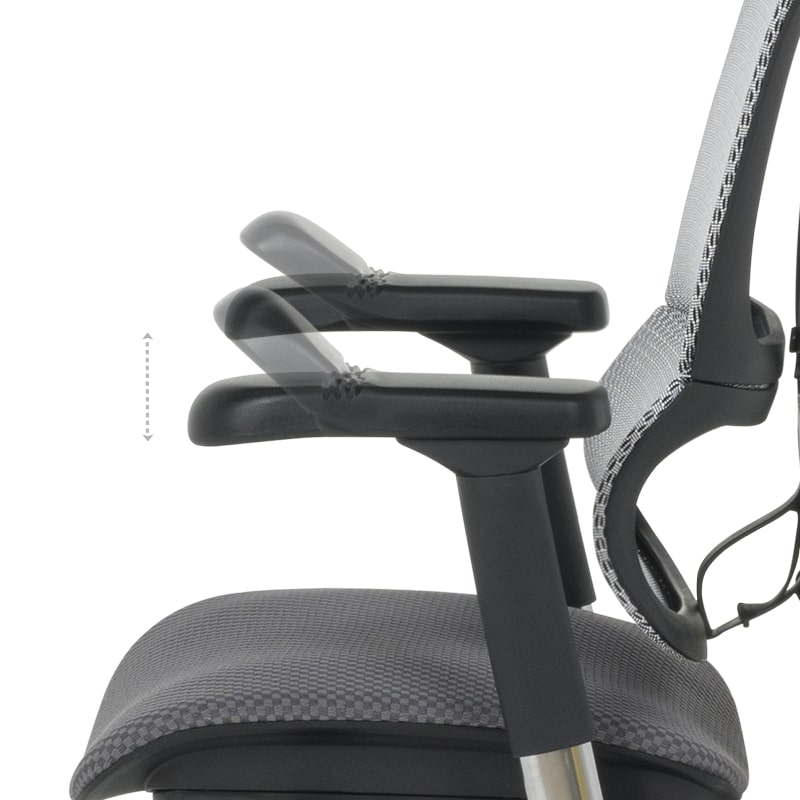 Ергономичен стол Carmen IOO Elite 2 сив